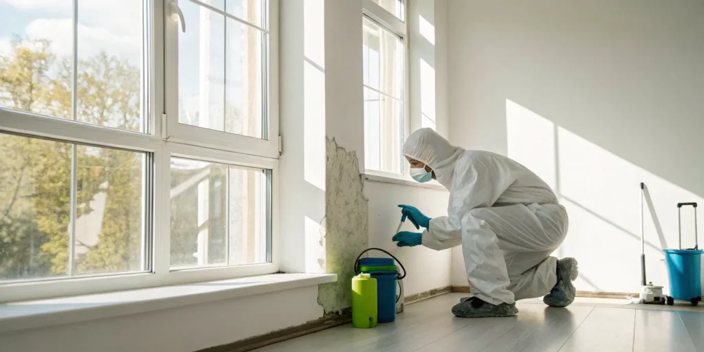 Safe toxic mold cleanup.
