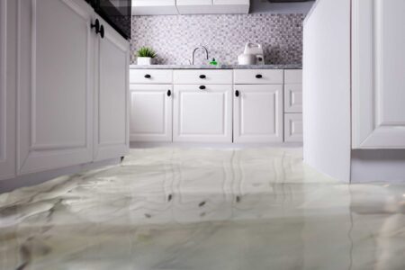 Flooded Kitchen SuperClean Restoration Service